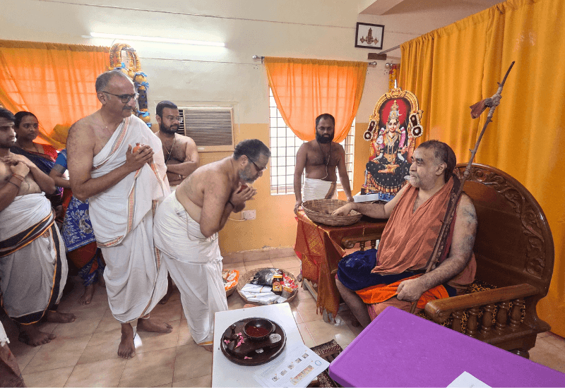 Kanchi Jagadguru Tirupati October 2025 - 2